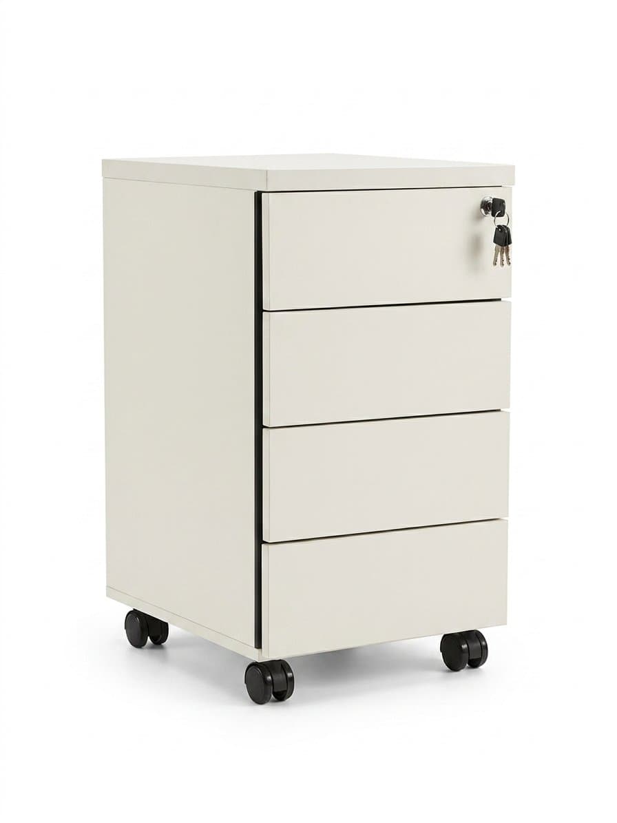 Cajonera rodante tranca simultanea línea Concept | 25400