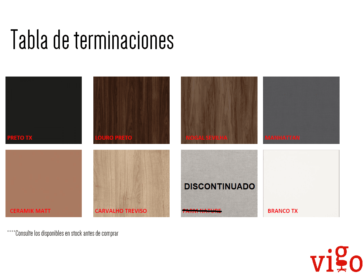 Armario bajo 2 puertas línea Concept | 25402