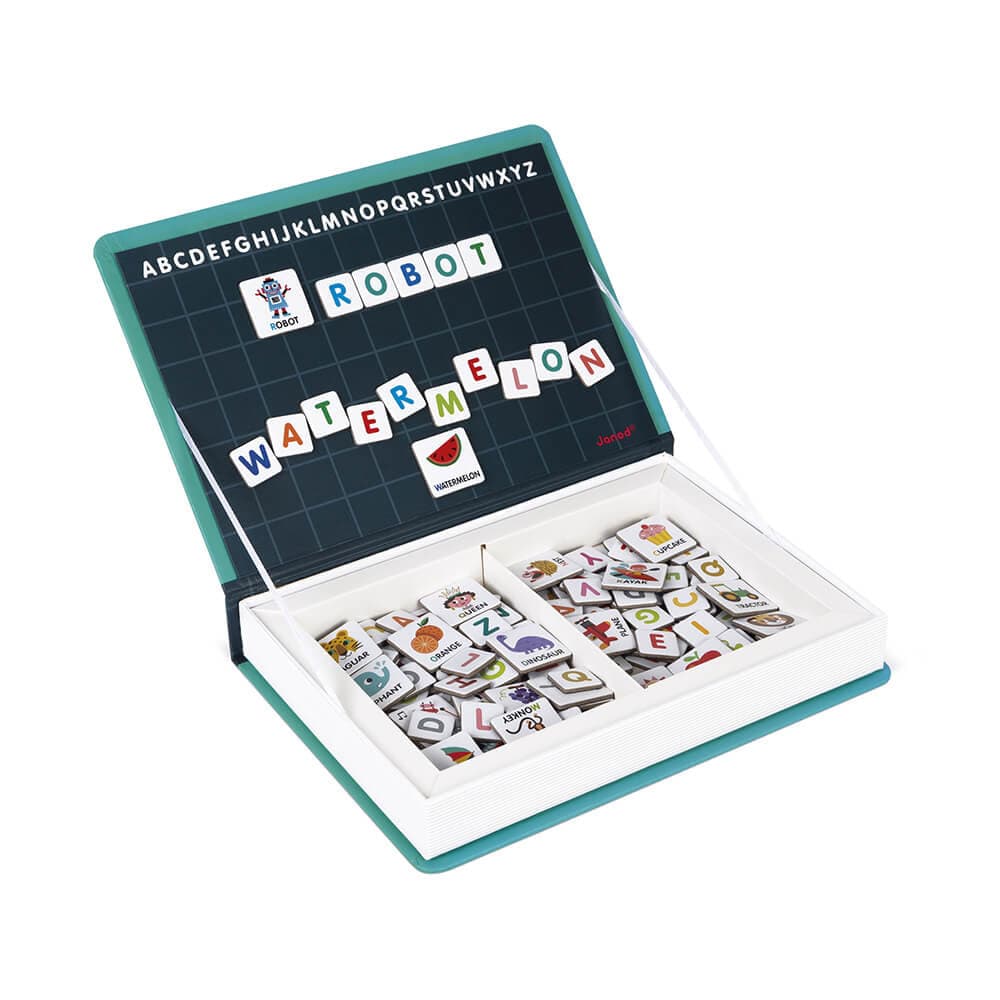 Magnéti' Book Alfabeto en Ingles +3 años  | Janod 2712