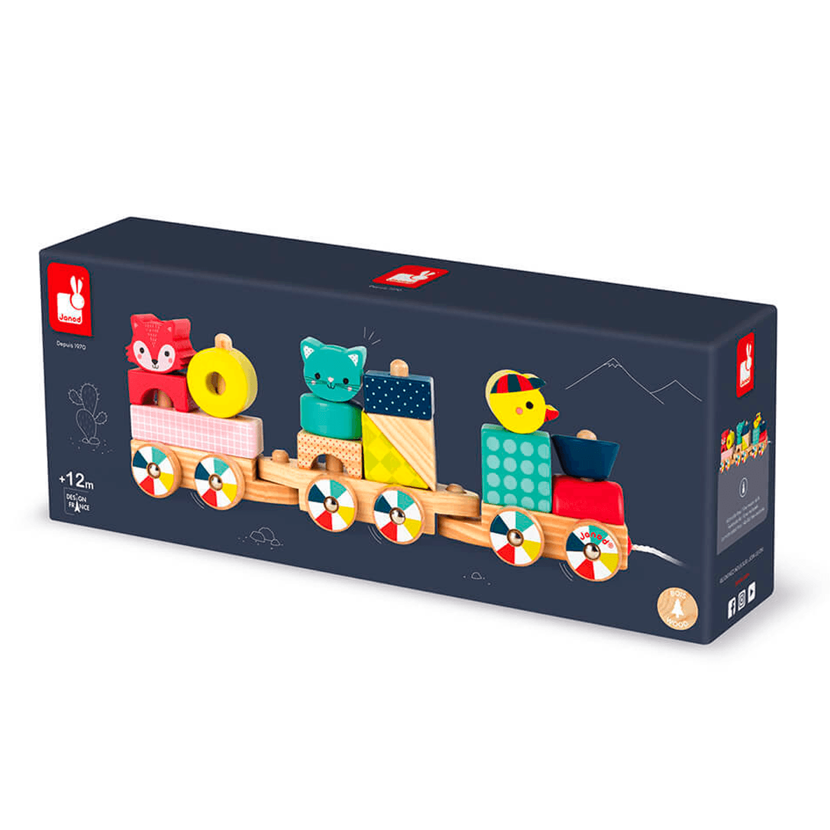 Tren Baby Forest +12 meses | Janod 8022