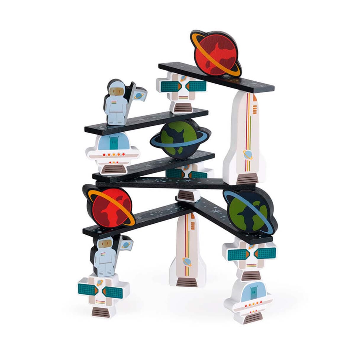 Juego de Equilibrio En el Espacio +2 años  | Janod 8084