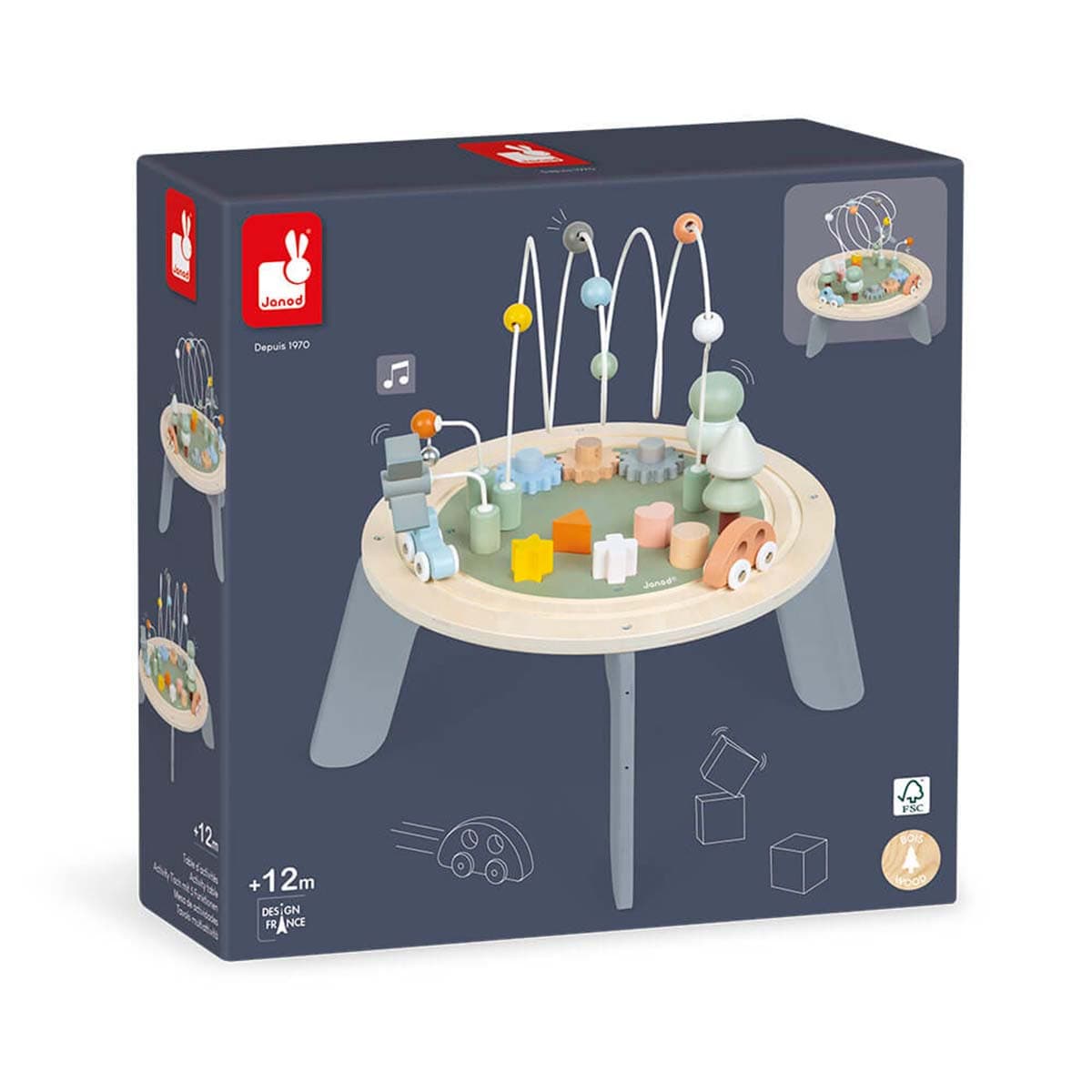 Mesa de Actividades Sweet Cocoon +12 meses   | Janod 4402