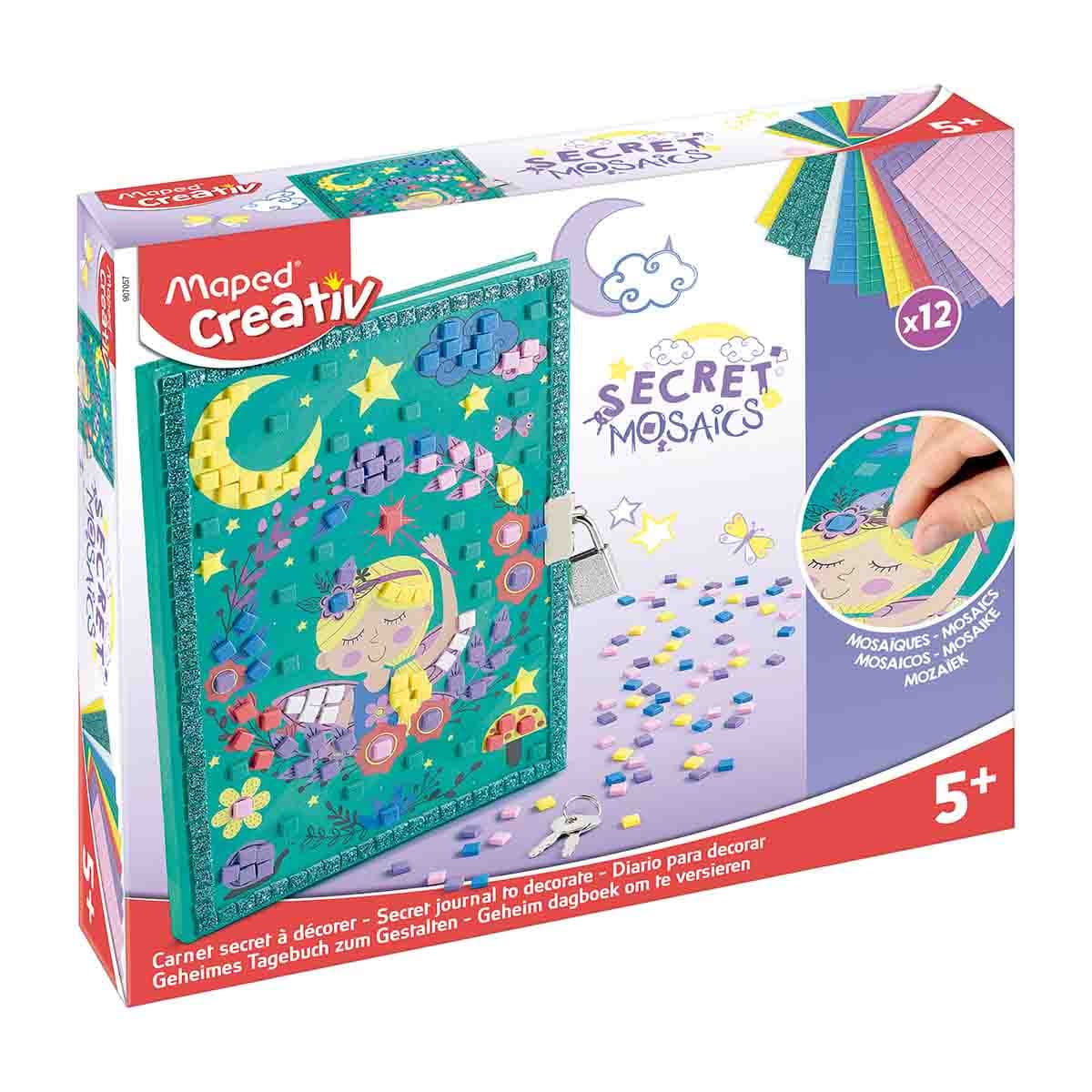 Diario intimo Mosaico +5 años | Maped Crative  907057