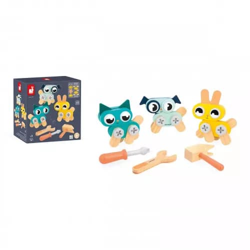 Pequeños Animales para Hacer DIY Brico'Kids + 3 años | Janod 6450