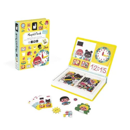 Magnéti' Book Aprendo la Hora +3 años  | Janod 2724