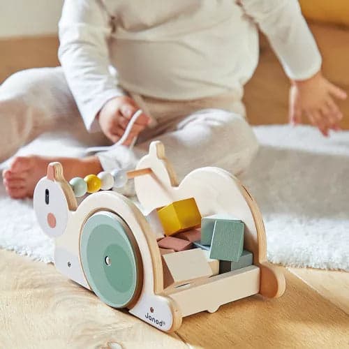 Caracol de arrastre & accesorios +18 meses | Janod 4054