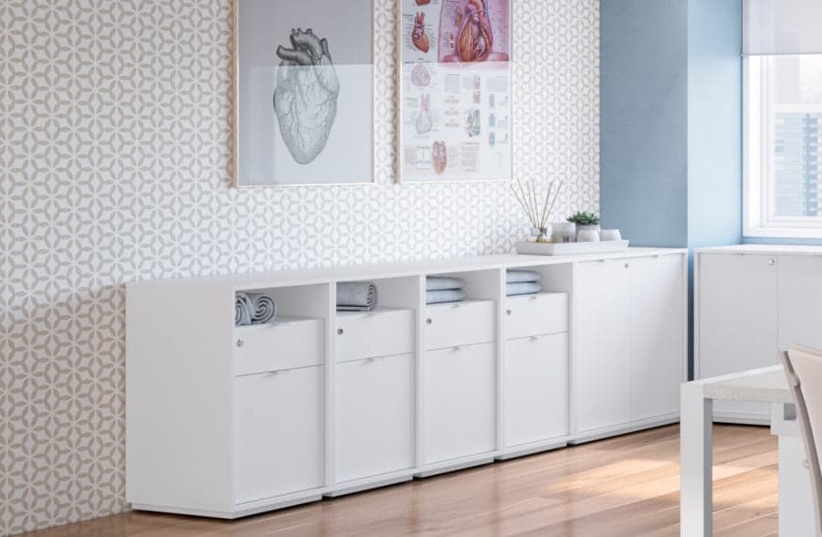 Armario bajo nicho, puerta & cajón línea Nobile | 25342  **Outlet**