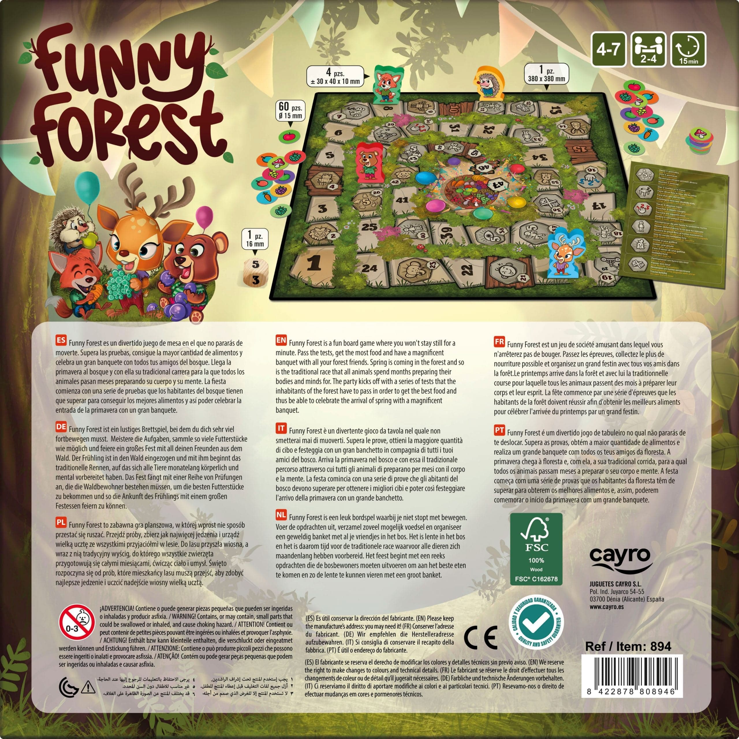 Funny Forest +4 años | Cayro 894