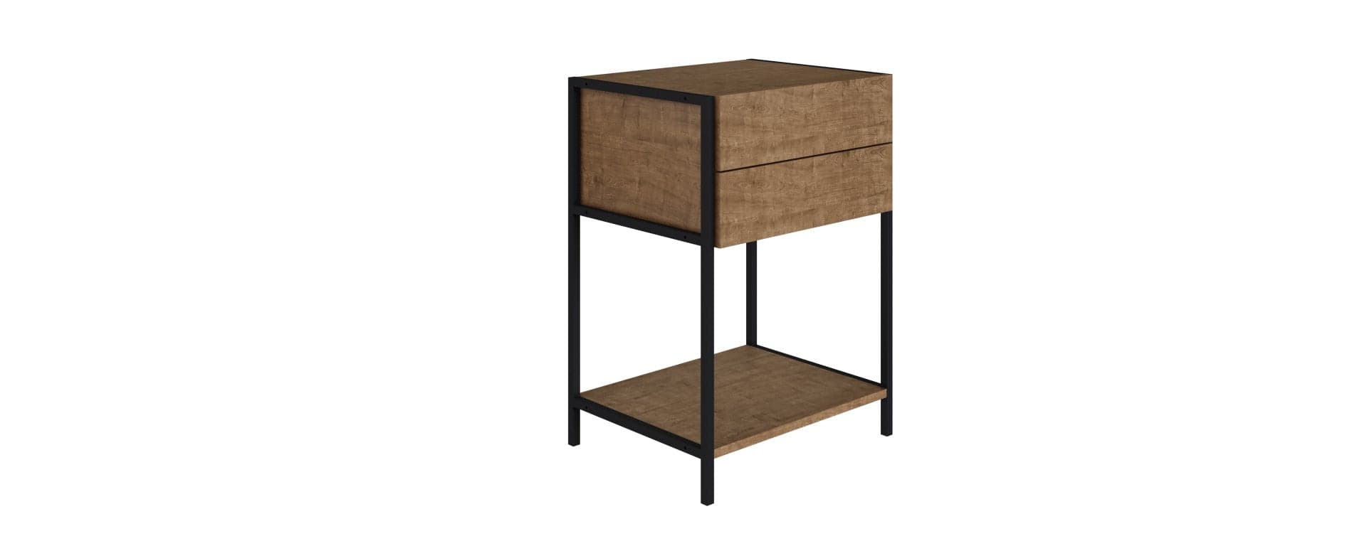 Mesa de Noche Linea Steel Quadra | 27855
