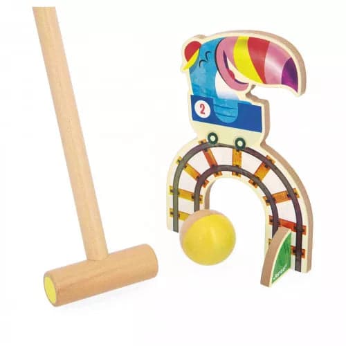 Croquet Grand Huit Applepop + 3 años | Janod 3353