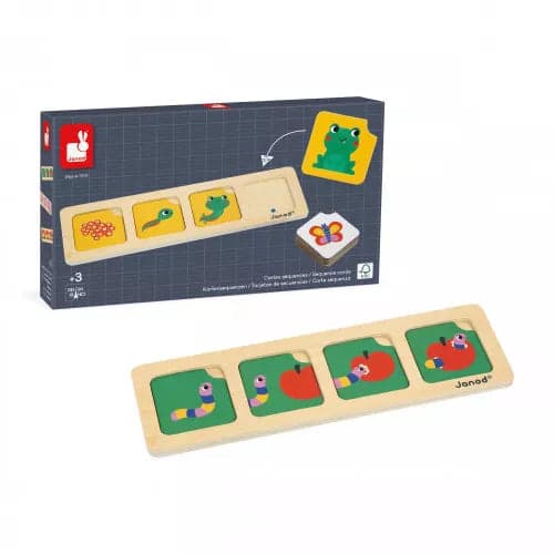 Tarjetas De Secuencias - El Jardín  +3 años  | Janod 5083