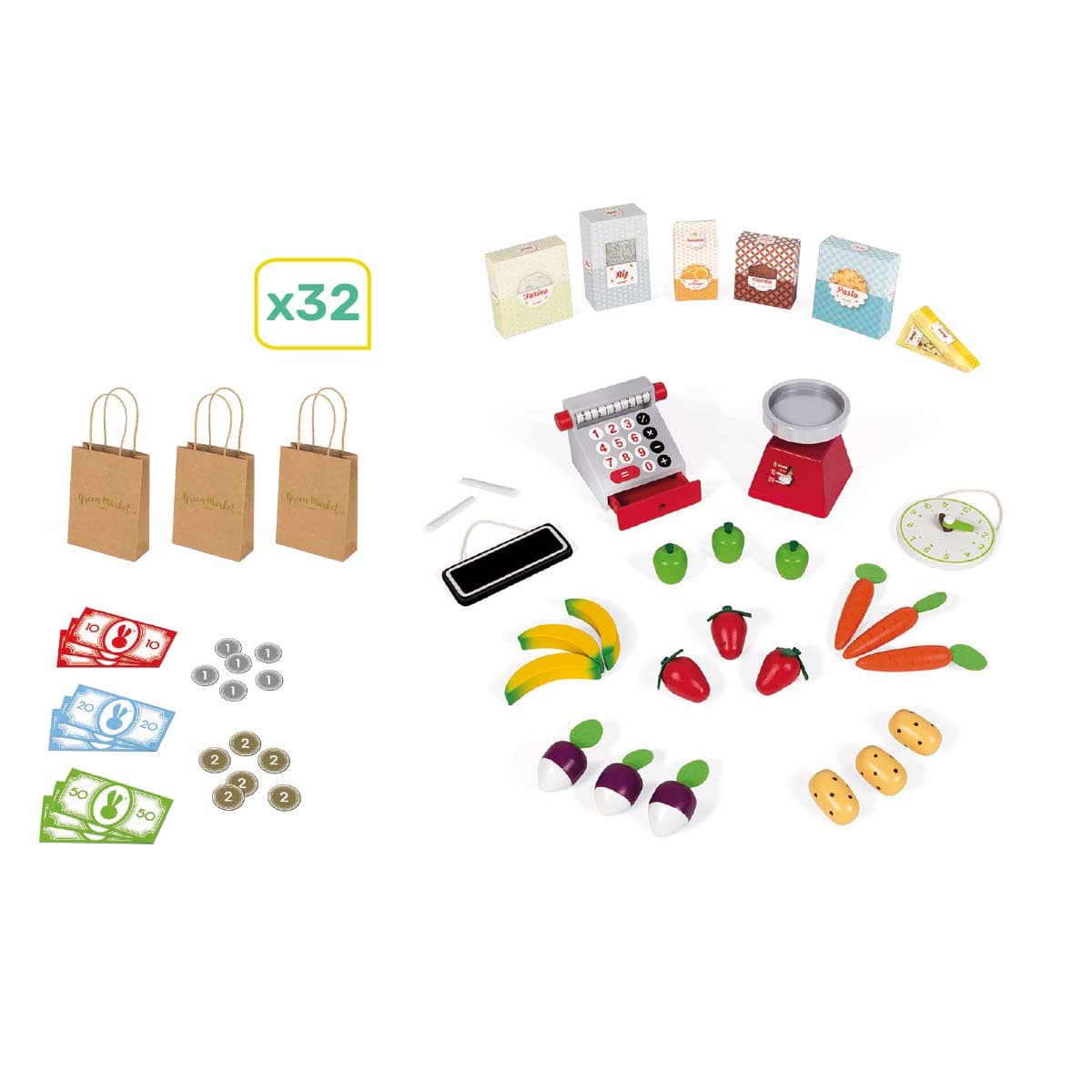 Mercado de Frutas y Verduras  +3 años  | Janod 6574