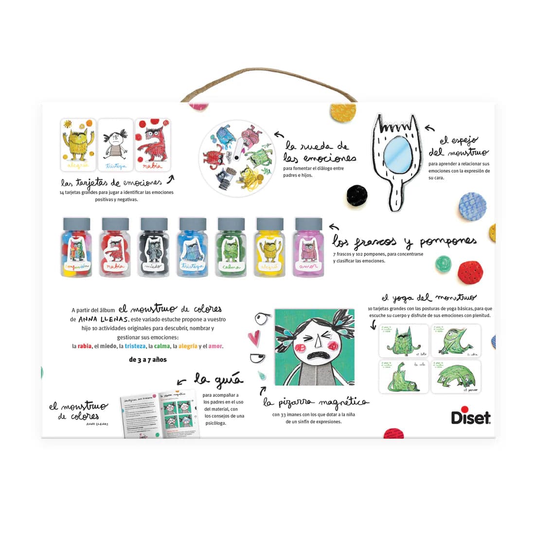 Yo Descubro Las Emociones - Monstruo de Colores  +3años | JumboDiset 41207