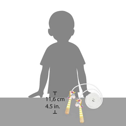 Cuerda de saltar Applepop Unicornio +3años  | Janod 3377