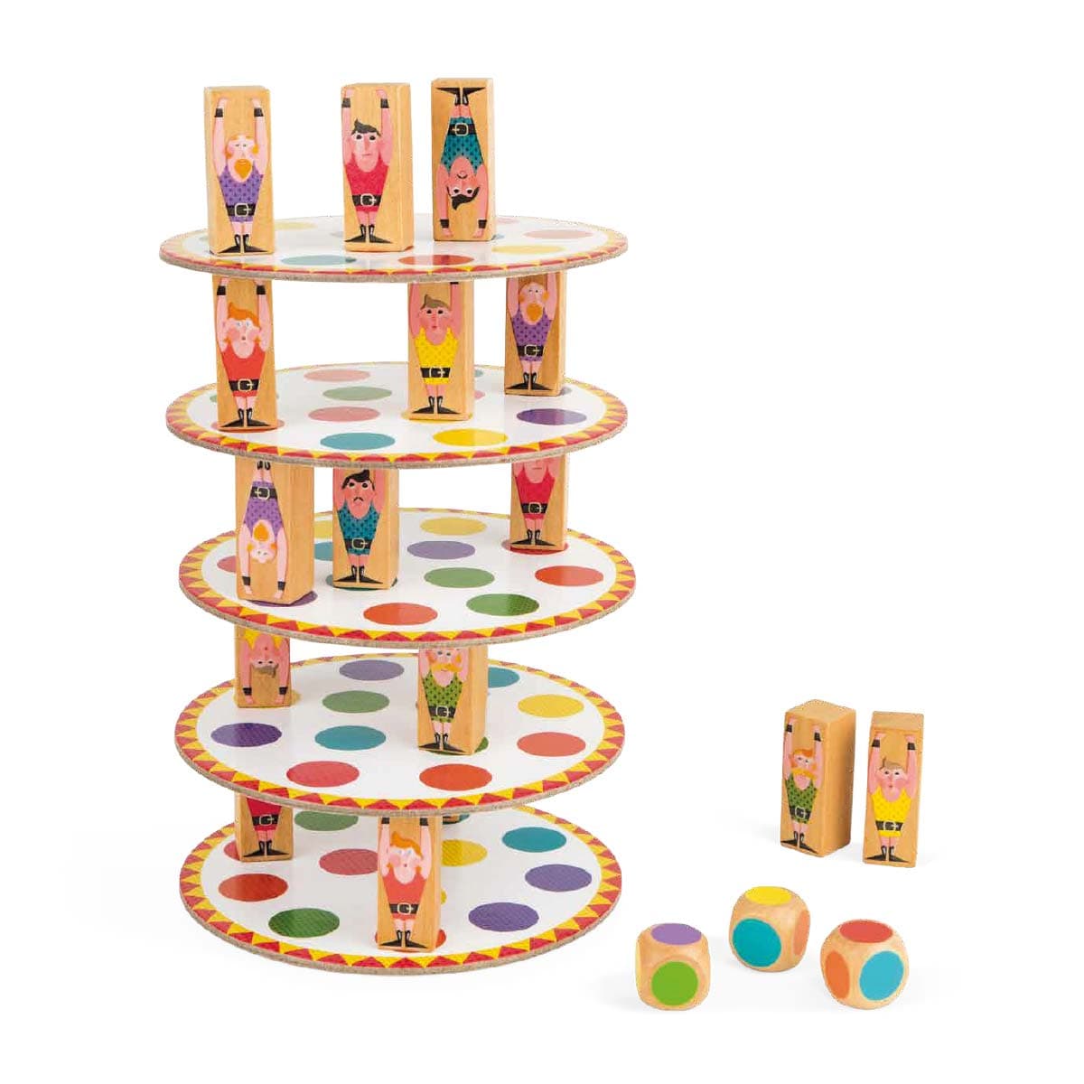 Juego de Habilidades Acrobat +5 años  | Janod 2757