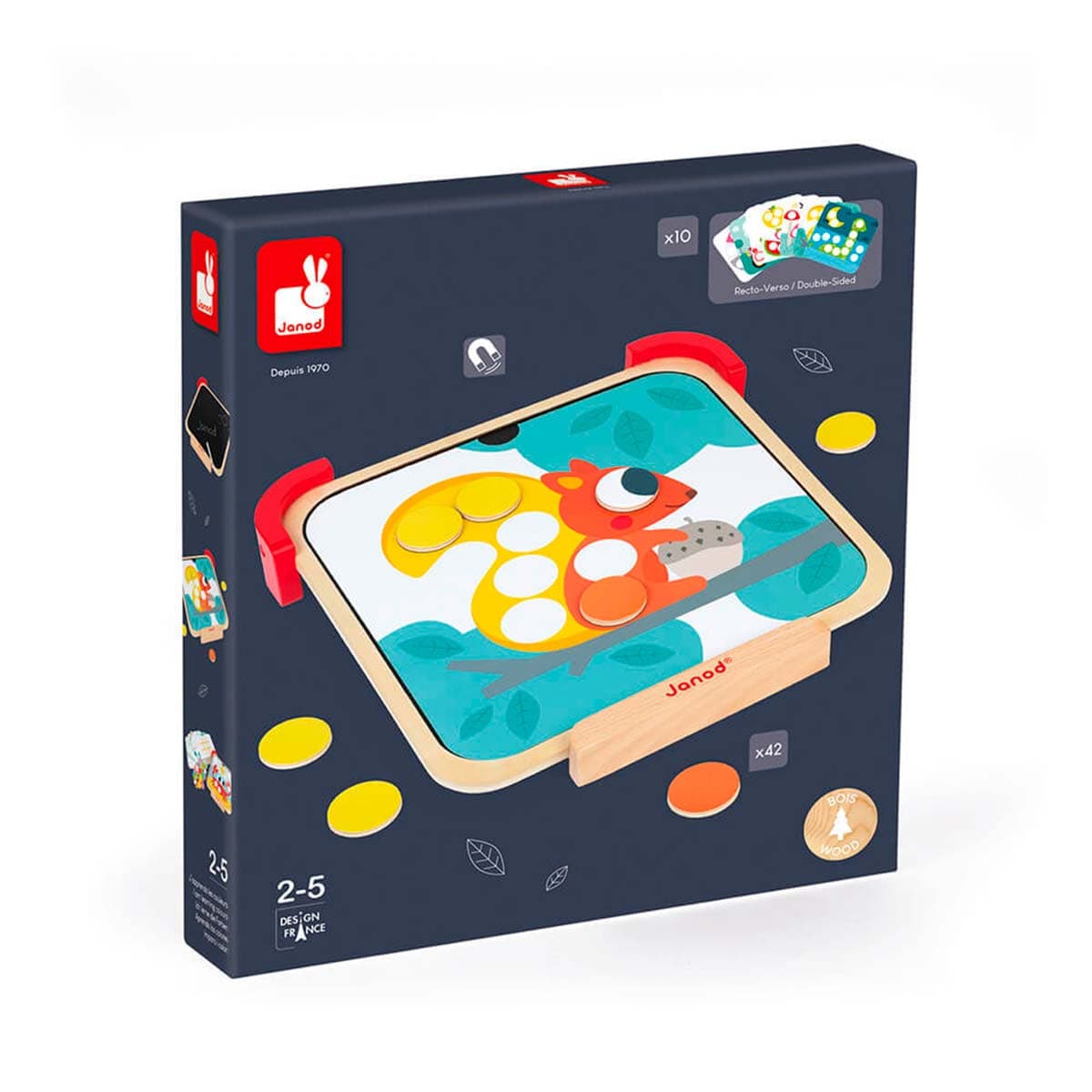Discos Magneticos Aprendo Los Colores +2 años | Janod 5321