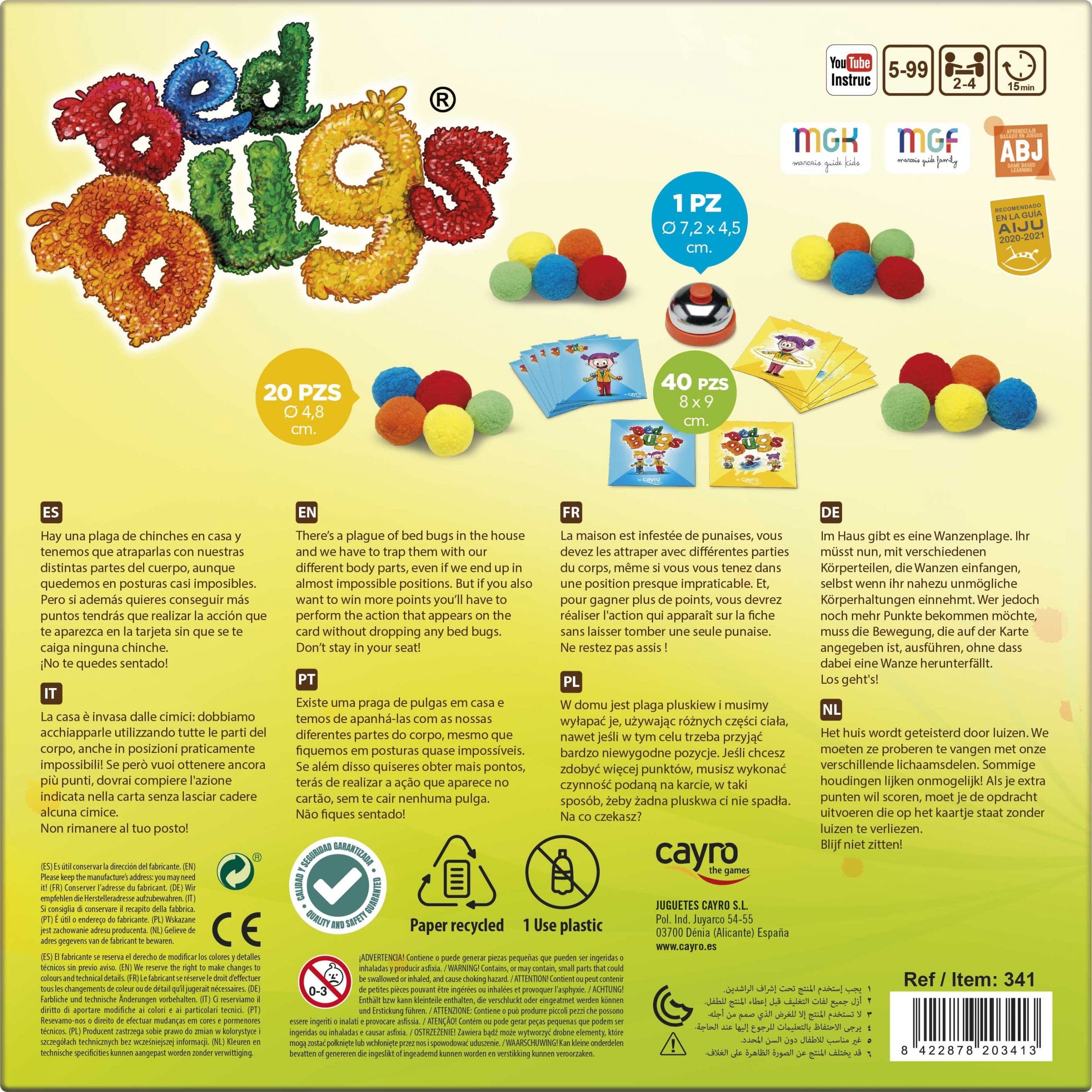 Bed Bugs +5 años | CAYRO 341