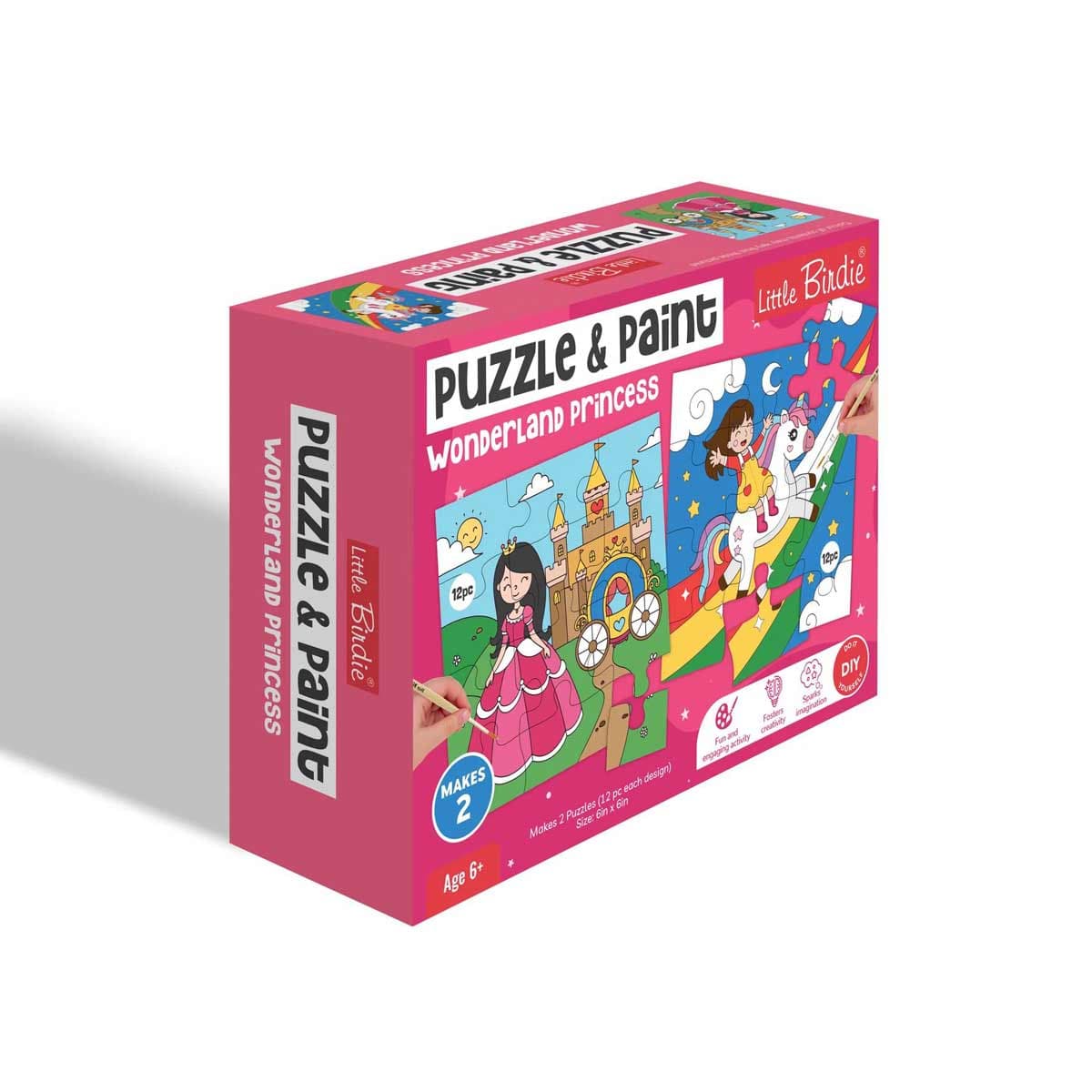 Puzle para armar & colorear +6 años  | ITSY BITSY