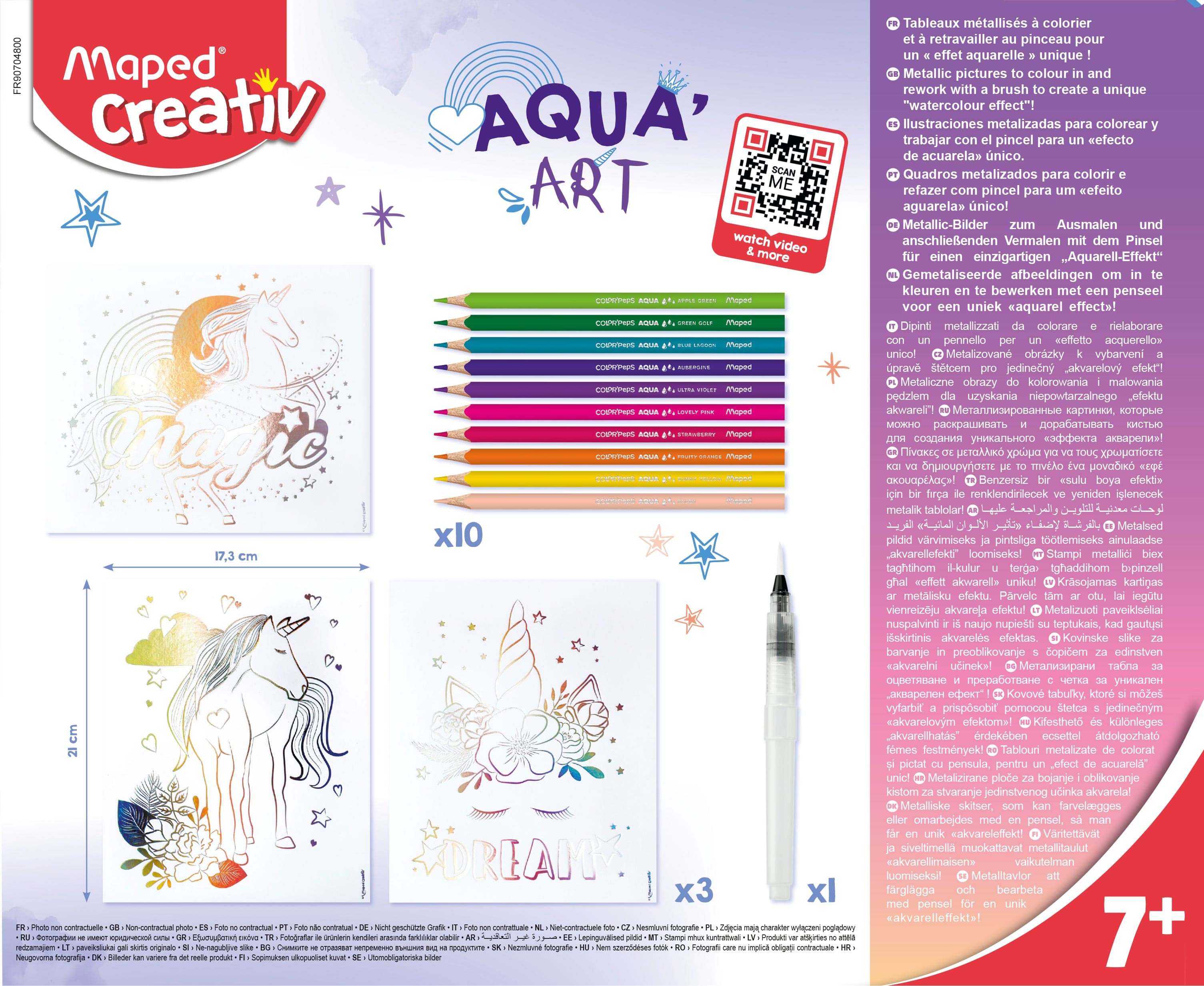 Aqua' Art UNICORNIO +7años  | Maped Creative 907048