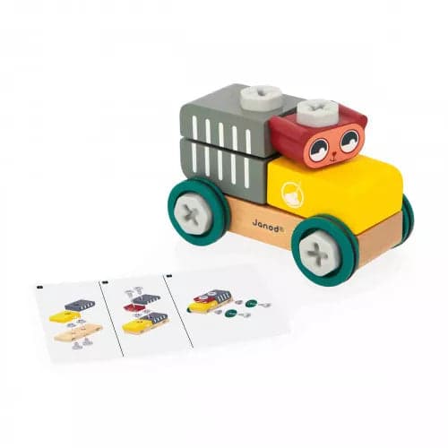 DIY Oso Coche Brico'Kids +2 años | Janod 6458