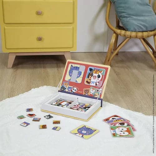 Magneti'Book mix y match Animales +3 años | Janod 2587