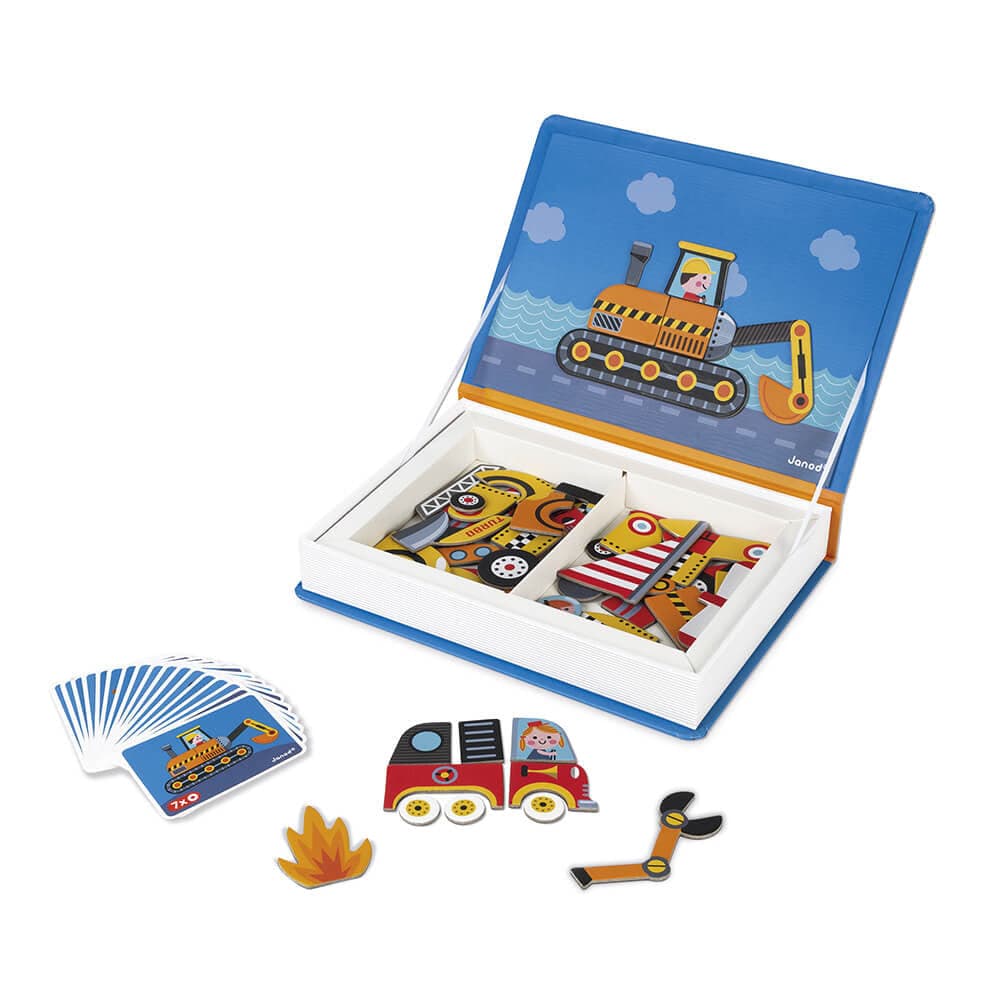 Magnéti' Book Bolidos +3 años | Janod 2715