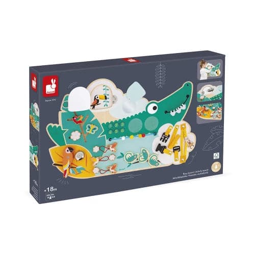Busy-board cocodrilo Tropik +18 meses | Janod 8280