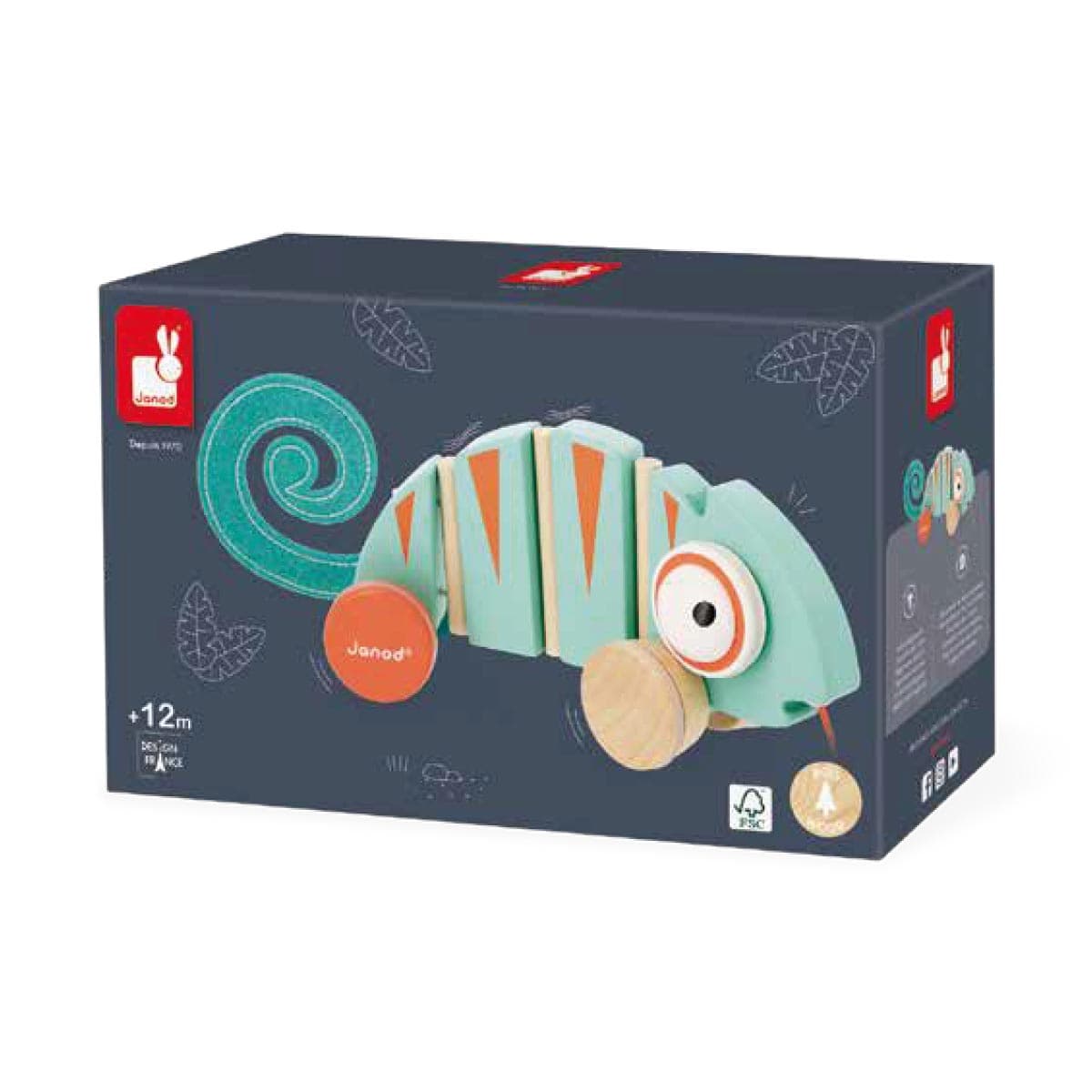 Camaleon de arrastre +12m | Janod 8264