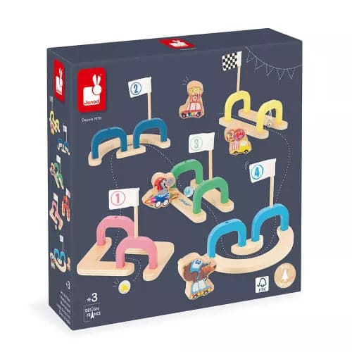 Juego de canicas Applepop +3 años | Janod 3357