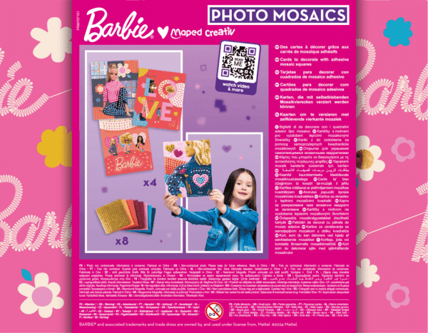 Foto Mosaico Barbie +5 años | Maped