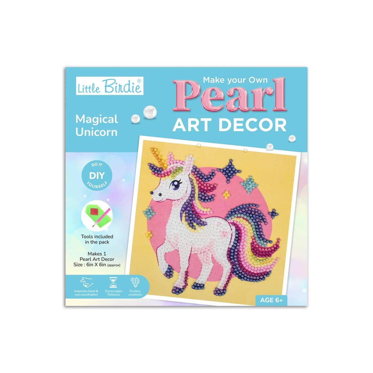 Decoro con perlas +6 años | Little Birdie