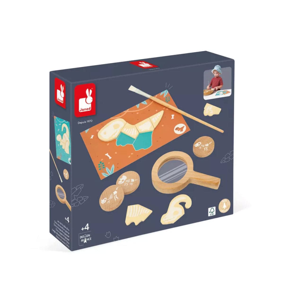 Set de Excavación Dinosaurios +4 años | Janod 5832