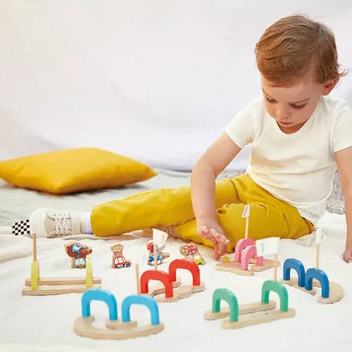 Juego de canicas Applepop +3 años | Janod 3357